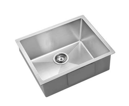 Handmade Stainless Steel Sink 510mm*450mm Silver