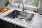 Handmade Stainless Steel Sink 550mm*450mm Silver