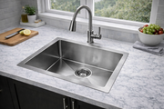Handmade Stainless Steel Sink 510mm*450mm Silver