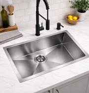 Noxwell 6045 Series Deep Single Bowl Kitchen Sink - 60x45cm
