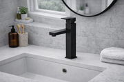 Noxwell Solid Brass Body High Stand Mixer Tap Black color